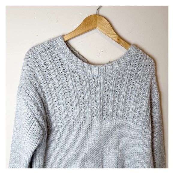 Aerie Light Gray Women's Sweater - Picture 2 of 8